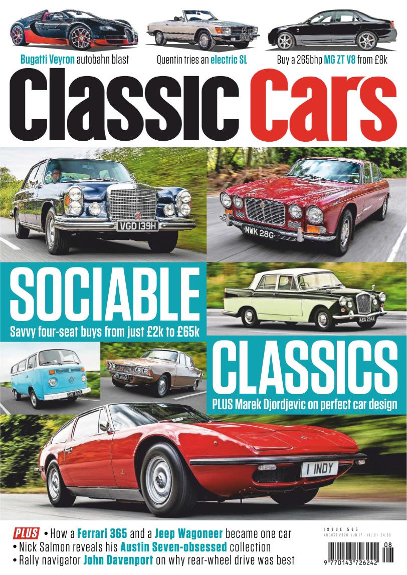 Журнал Classic Cars, august 2020